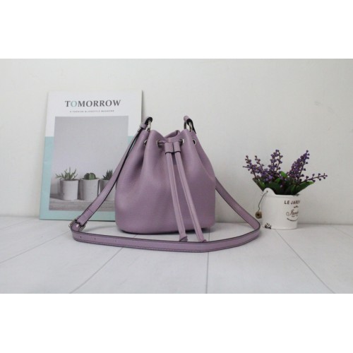 軟身牛皮水桶袋